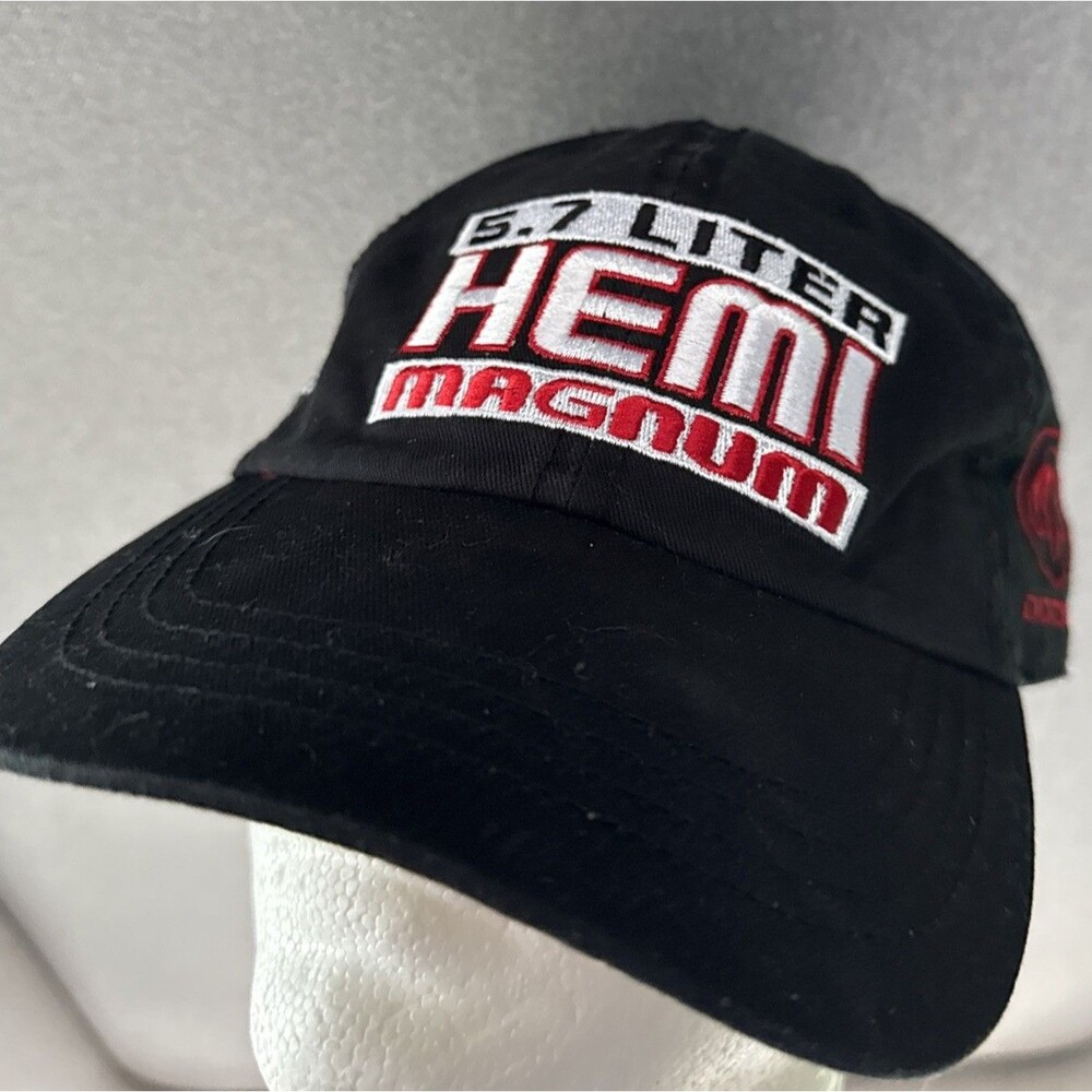 Dodge Hemi Magnum Black Baseball Cap Hat Strapback Tennessee
